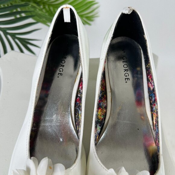 Vintage Y2K White Flower Cottagecore Fairy Coquette Modest Dress Heels / 7 - Picture 7 of 7